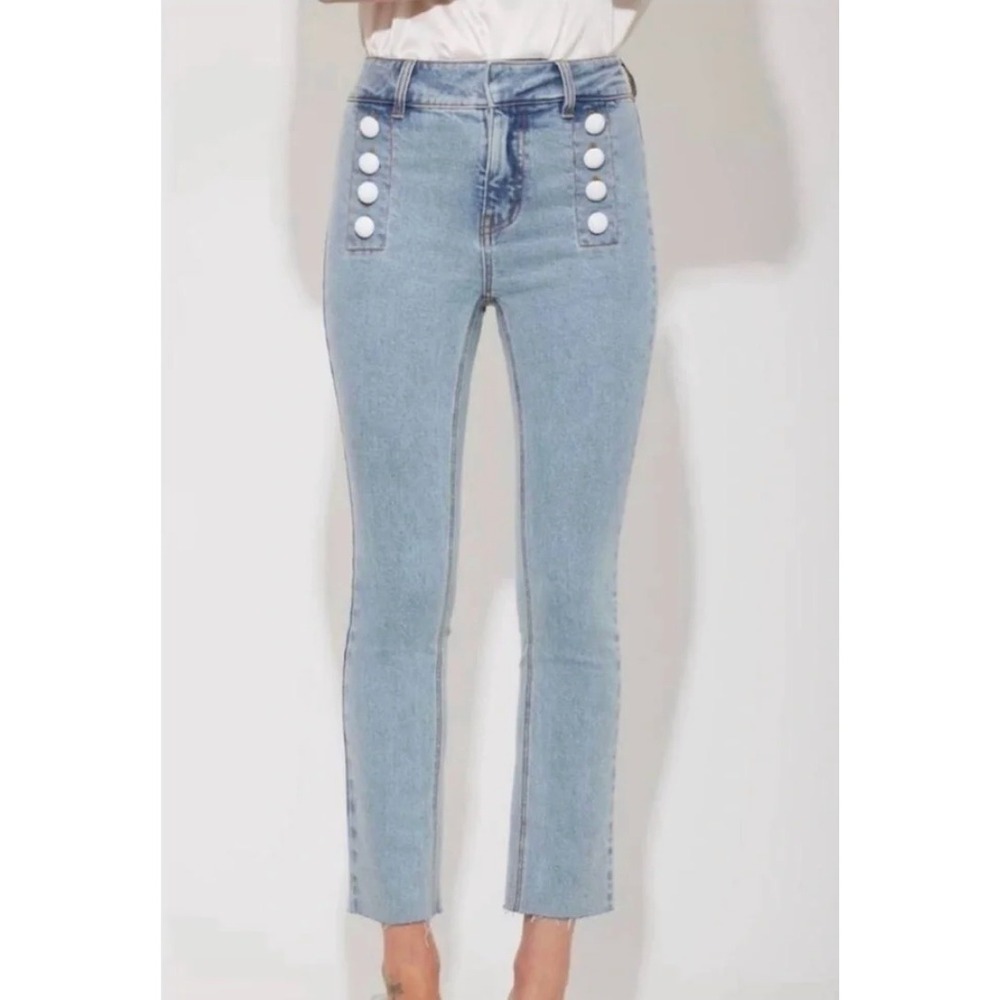 Generation Love Justine Button Jeans in Light Blue sz 25